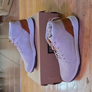 NIB Caterpillar Quest Mid Whitecap Moutons Unisex Sneakers Size 8.5M/10.5W